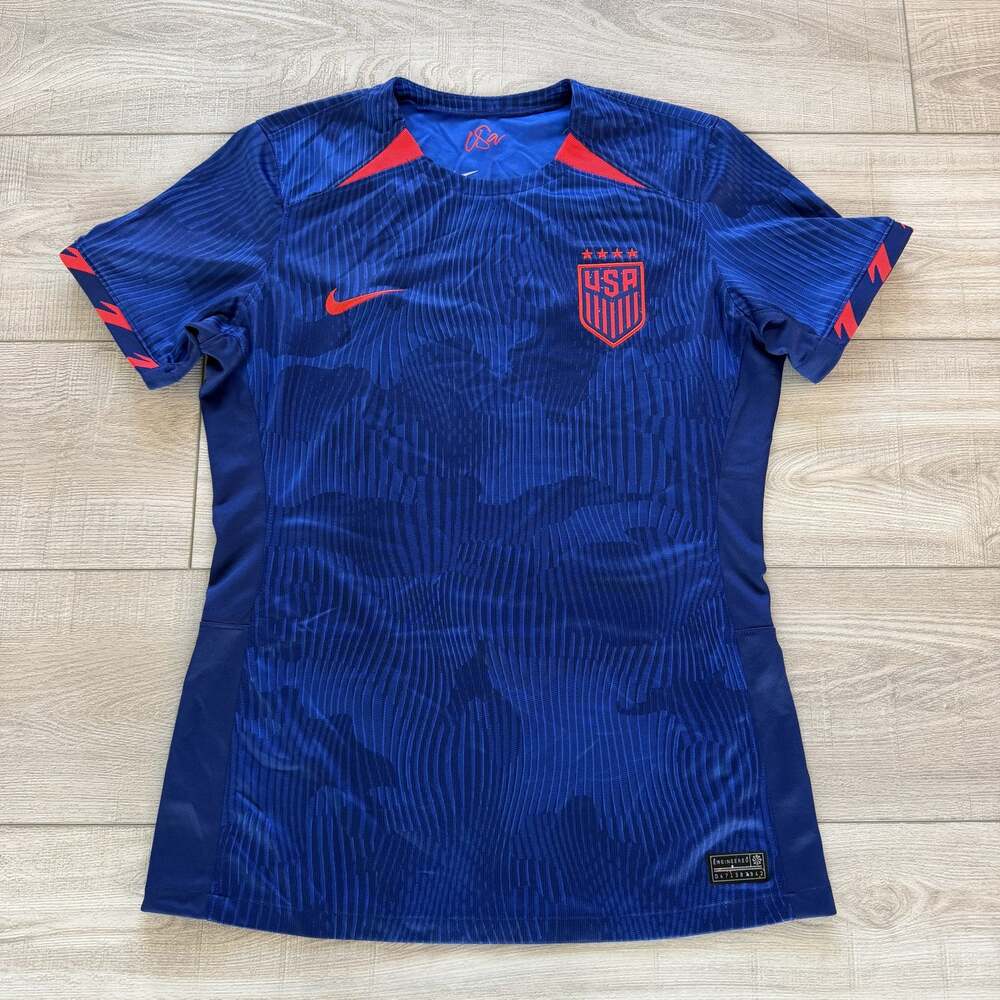 Nike USWNT USA 2023 Away Soccer Jersey Blue